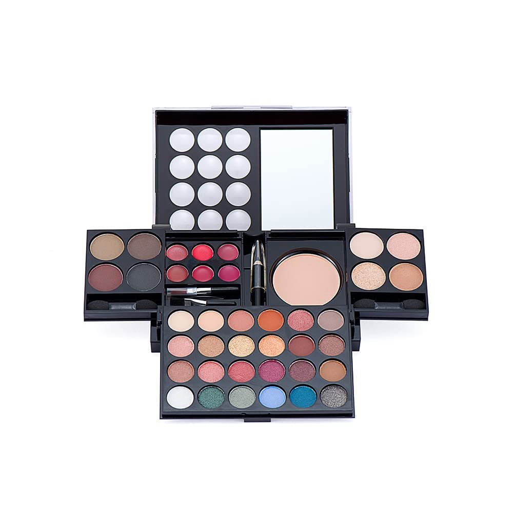 Lufeeyeta Makeup Set Beauty Multi-Color Eyeshadow Lip Gloss Eyebrow Powder Combo Set