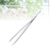 Angoily 1pc Stainless Steel Eyebrow Clip Tweezers for Removal Multi-functional Tool for Men and Women Silver Lightweight and Portable for Go Grooming view 4