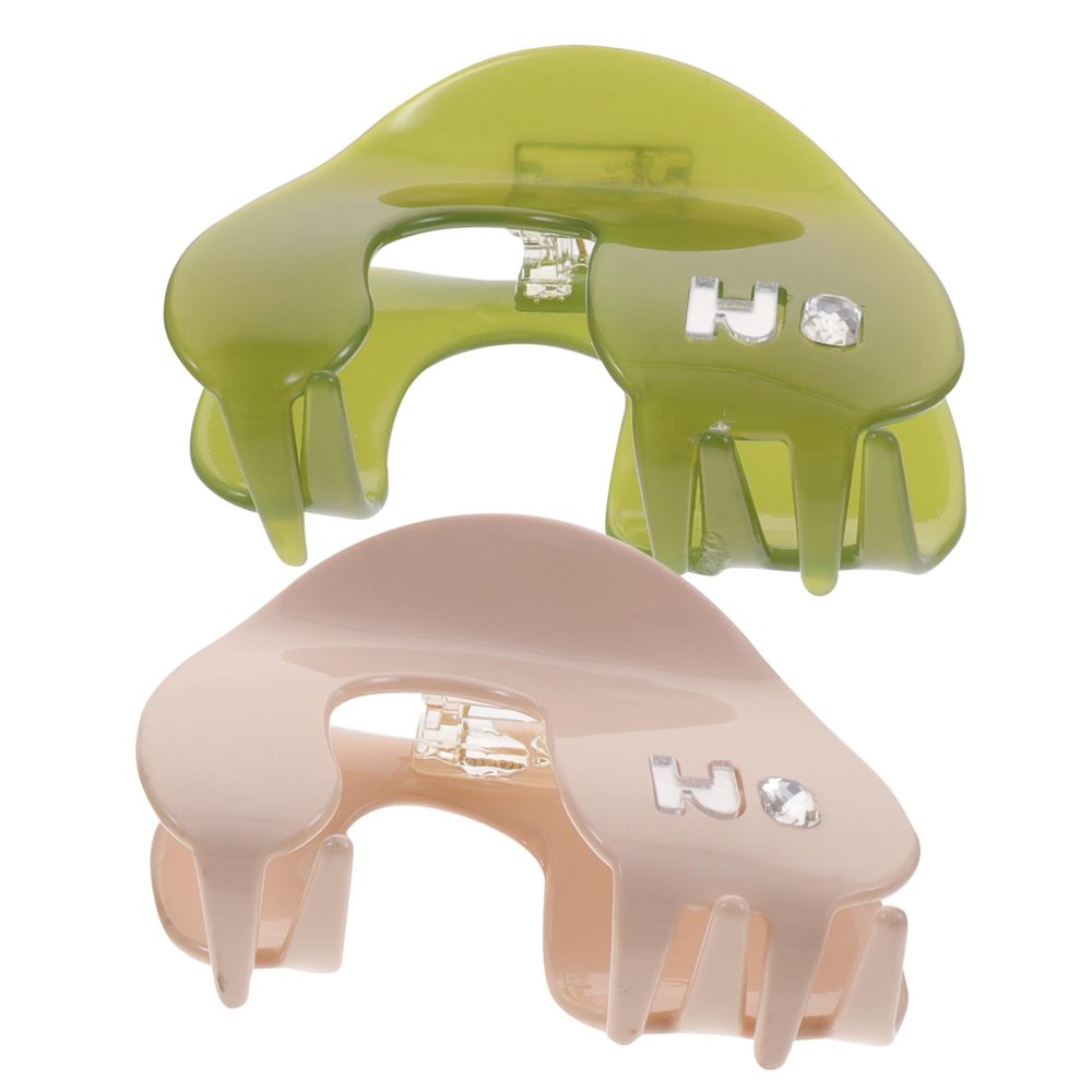 Angoily 2pcs Large Hair Clips for Women Sturdy Jaw Clamps for Thick Hair Comfortable and Practical for Daily Wear Parties and Special Events
