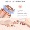 Replacement Heads New Generation 3 for Finishing Touch Flawless Facial Hair Remover Ring Light,New Version Replacement Blades for Women,18K Gold-Plated Rose Gold for Flawless view 4
