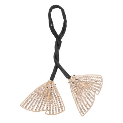 Angoily Elegant Rhinestone Hair Bun Maker Stylish Wrap for Women Easy to Use Hair Accessories for Parties and Everyday Wear