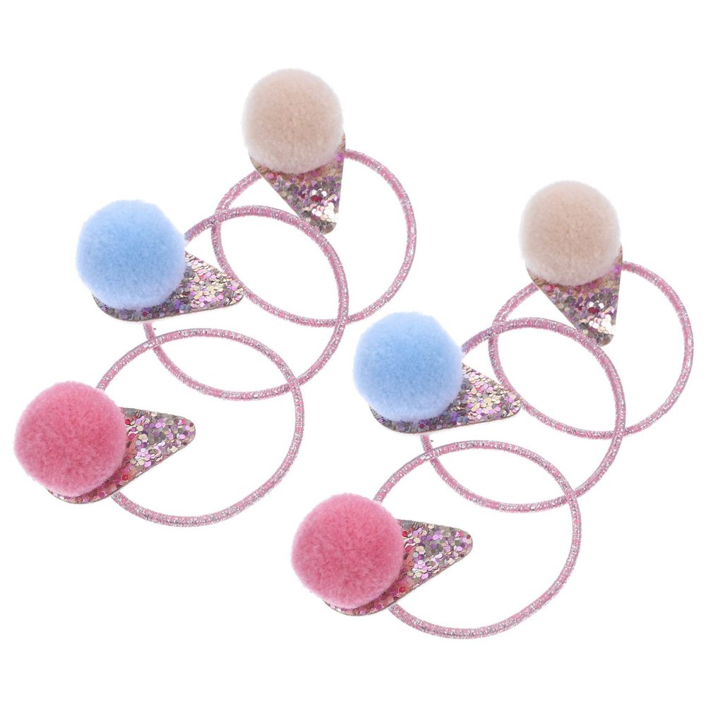 Angoily 12pcs Sequin Hair Ties for Girls Soft Skin-friendly Ponytail Holders Bright Colors for Parties Festivals and Daily Wear for Toddlers and Teens
