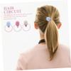 Angoily 12pcs Sequin Hair Ties for Girls Soft Skin-friendly Ponytail Holders Bright Colors for Parties Festivals and Daily Wear for Toddlers and Teens view 3