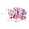 Angoily 4pcs Boy Girl Satin Sleeping Caps for Hair Breathable Elastic Sleep Hats Wide Rim for Travel and Home Use view 3