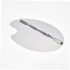 Angoily 2sets Professional Nail Art Palette Stainless Steel Makeup Palette Kit Nail view 2