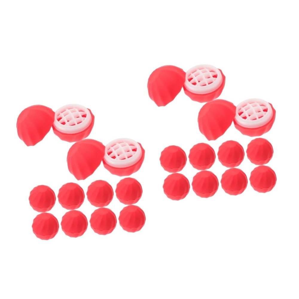 20 Pcs Spherical Lipstick Case Lip Balm Storage Containers Lip Balm Bottles Empty Lip Balm Sphere Lipstick Tubes Lip Balm Containers Lipstick Holders Plastic Lip Balm Container