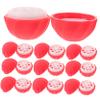 20 Pcs Spherical Lipstick Case Lip Balm Storage Containers Lip Balm Bottles Empty Lip Balm Sphere Lipstick Tubes Lip Balm Containers Lipstick Holders Plastic Lip Balm Container view 2