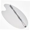 Angoily 3sets Diy Makeup Kit Stainless Steel Palette Stick Eyeshadow Nail Art Palette for Professionals view 4