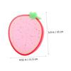 Angoily 6pcs Fruit-Shaped Bath Sponges for Adults Soft Comfortable Washing Sponges Exfoliating Bathing for Strawberry Mango Orange view 3