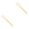 Angoily 2pcs Loofah Bath Brush Handle Dual-Sided Exfoliating Shower Scrubber for Deep Cleansing for Hard Reach Areas Bathing Tool for All Seasons view 1