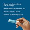BLUE LIZARD Mineral SPF 15 Lip Balm, 3-Pack: Broad Spectrum Sun Protection, Natural Coconut Flavor, 8 Natural Oils, Infused with Australian Kakadu Plum, Rich in Vitamin C, Vegan, Each Tube 0.13 oz. view 2