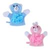 Angoily 2pcs Cartoon Bath Skin Scrubbers for Boy Girl Exfoliating Bath Towels with Foaming Design Cute Pink Rabbit Gentle Cleaning for Fun Bathing Experience view 1