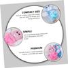 Angoily 2pcs Cartoon Bath Skin Scrubbers for Boy Girl Exfoliating Bath Towels with Foaming Design Cute Pink Rabbit Gentle Cleaning for Fun Bathing Experience view 3