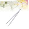 Angoily 3 Pcs Multi-functional Eyebrow Tweezers Stainless Steel Eyebrow Clip Tweezer for Women Men Makeup Essential view 3