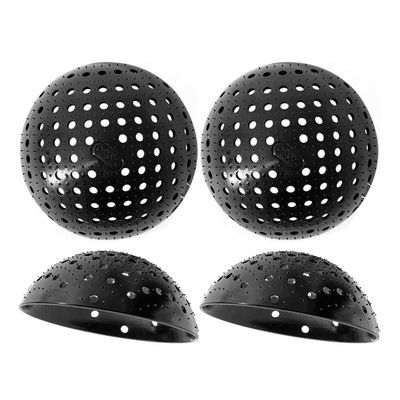 4pcs Hair Bump Head Cushion Puff Hair Pad Hair Volume Pads Hair Fluffy Bases Set Invisible Inserts Bump Up Combs Clips Hair Padding Styling Tools for Women GirlsBlack