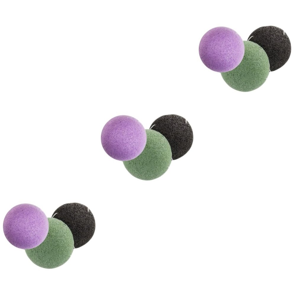 Angoily 9pcs Face Washing Puff Cleansing Sponge for Daily Exfoliation Gentle Sensitive Skin