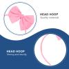 minkissy 4pcs Handmade Bowknot Hair Accessories for Women and Boys and Girls Fashion Headbands Cute Bow Headbands for Parties and Everyday Wear Random Style view 2
