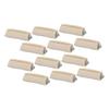 Angoily 12pcs Thermal Insulation Cotton for Hair Perm Durable Heat-resistant Barber Supplies Lightweight Insulation Cotton for Home Use Prevents Damage to Hair during Styling view 1