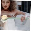 Angoily Long Handle Bath Brush One Scrubber Shower Body Brush Exfoliating Mitt for Back Feet view 3