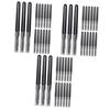 minkissy 60pcs Eyebrow Brush with Lid Portable Multi-functional Eyelash Grooming Tool for Eyebrows and Lashes for Professional and Home Use Makeup