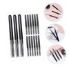 minkissy 60pcs Eyebrow Brush with Lid Portable Multi-functional Eyelash Grooming Tool for Eyebrows and Lashes for Professional and Home Use Makeup view 4