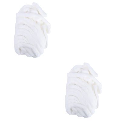 Ipetboom 2rolls Pure Cotton Strips Degreasing Salon Supplies Absorbent Makeup Removal Cotton Gauze