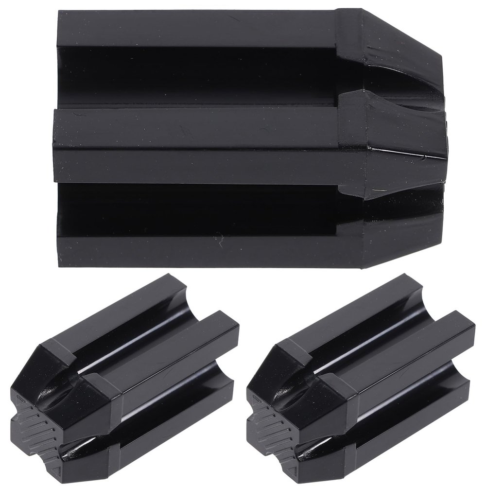 Ipetboom 15pcs Cosmetic Pencil Sharpener Eyebrow Eyeliner Sharpener Tools Lightweight Design for Precision Sharpening for Makeup Supplies Black