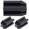 Ipetboom 15pcs Cosmetic Pencil Sharpener Eyebrow Eyeliner Sharpener Tools Lightweight Design for Precision Sharpening for Makeup Supplies Black view 1