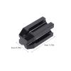Ipetboom 15pcs Cosmetic Pencil Sharpener Eyebrow Eyeliner Sharpener Tools Lightweight Design for Precision Sharpening for Makeup Supplies Black view 2