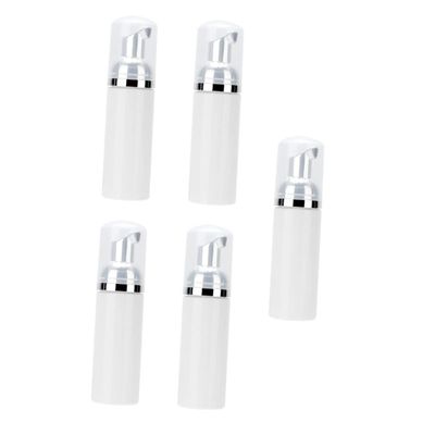 Ipetboom 5pcs Foaming Bottles Press Pump for Soap and Shampoo Compact Travel Containers for Liquid Soap for Gym Backpack and Toiletries