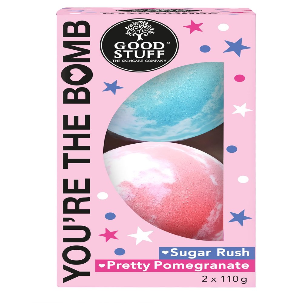 Good Stuff You're The Bomb Bath Fragranced Bath Bombs Gift Set