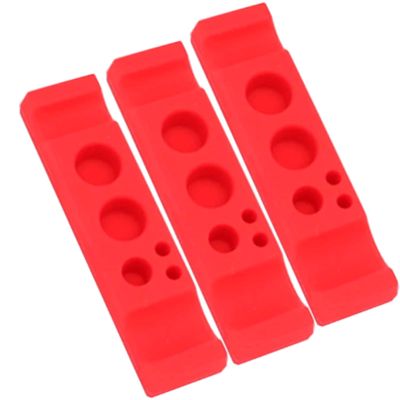 3 Pack Soft Mini Silicone Rack Rectangle Tattoo Tool Holder Tattoo Ink Cup Pigment Stand Holder Tattoo Pen Machine Base