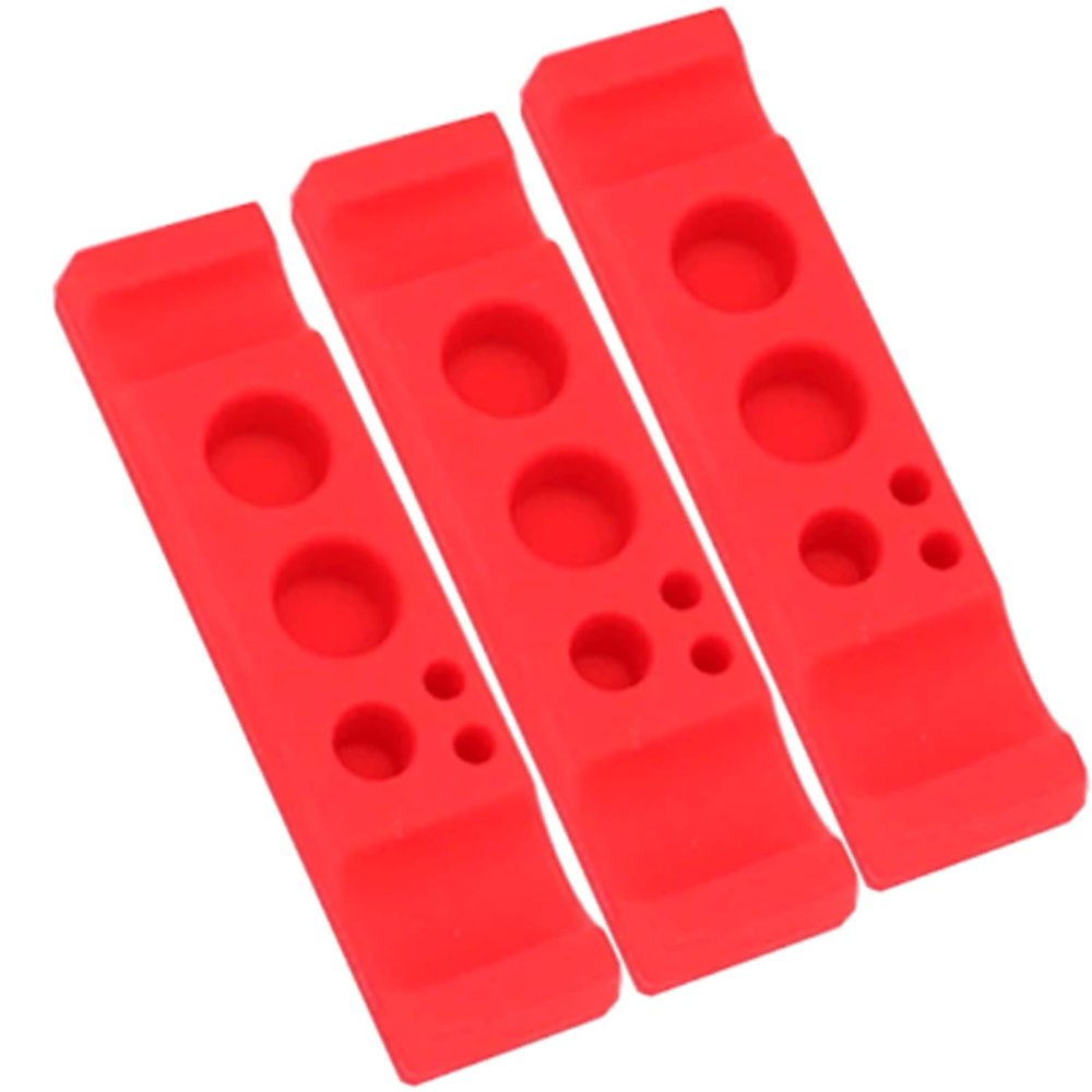 3 Pack Soft Mini Silicone Rack Rectangle Tattoo Tool Holder Tattoo Ink Cup Pigment Stand Holder Tattoo Pen Machine Base