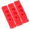 3 Pack Soft Mini Silicone Rack Rectangle Tattoo Tool Holder Tattoo Ink Cup Pigment Stand Holder Tattoo Pen Machine Base view 1