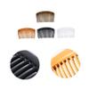 Angoily 20pcs Plastic Side Hair Combs Teeth Styling Combs for Women for Weddings Parties and Everyday Use Black White Dark Brown and Light Brown view 4