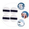 Angoily 12pcs Round Powder Puff for Makeup Soft Velour Applicators for Loose Powder Foundation Compact and Lightweight for Daily Use and Gifting Special Occasions view 2