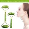 Bibabala 4-PCS Face Roller and Gua Sha Set, Skin Care Roller, Jade Roller Set, Face Stone Facial Roller Massage Tool for Face Eyes Neck Body, Smooth Wrinkles & Eye Puffiness(Green) view 4