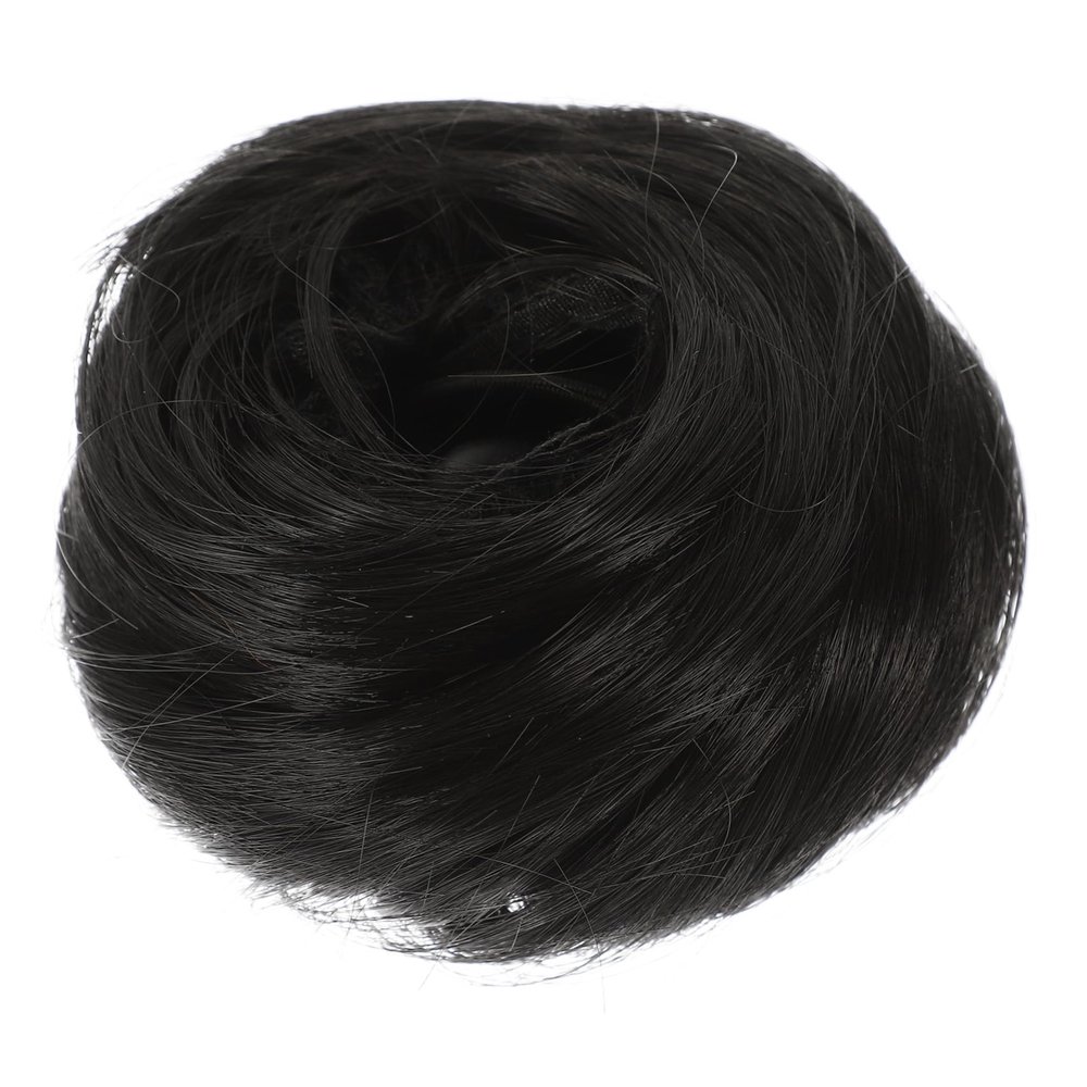 Angoily 3pcs Synthetic Hair Bun Wig Chignon Wig Fake Hair Buns Updo Accessories Clip