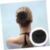 Angoily 3pcs Synthetic Hair Bun Wig Chignon Wig Fake Hair Buns Updo Accessories Clip view 3