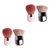 Angoily 4pcs Mushroom Makeup Brush Dual Function Blusher and Powder Brush for Application Portable for Daily and Soft Synthetic Fibers for Natural Finish view 1