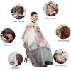 Pink Pig Cute Professional Barber Cape,Polyester Hair Cutting Salon Cape,Water And Stain Resistant Apron,Cutting Hair Beard Hairdressing Cape Anti-Static Haircut,56.766.9 Inch (1 Pack) view 3