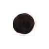 Angoily 3pcs Synthetic Hair Chignon Bun Wig Chocolate Hairpiece for Women Easy to Use Updo Tool for Volume and Fullness for Daily Wear view 2