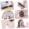Balacoo 2pcs Dense Makeup Brushes Loose Powder Brush Portable Makeup Brush Multifunctional Makeup Brush Eye Brush Blush Brush for Liquid Blush Bevel Liquid Foundation Brush Set, Black view 3
