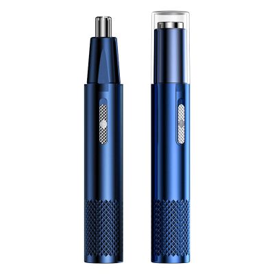 Painless Facial Hair Trimmer, 2 in 1 Electric Eyebrow Trimmer, Body Hair Clipper, Rechargeable Nose Hair Trimmer, Ear Eyebrow Trimmer with USB Cable Charging, Nose Hair Clipper Detailer for Men Women