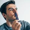 Painless Facial Hair Trimmer, 2 in 1 Electric Eyebrow Trimmer, Body Hair Clipper, Rechargeable Nose Hair Trimmer, Ear Eyebrow Trimmer with USB Cable Charging, Nose Hair Clipper Detailer for Men Women view 4