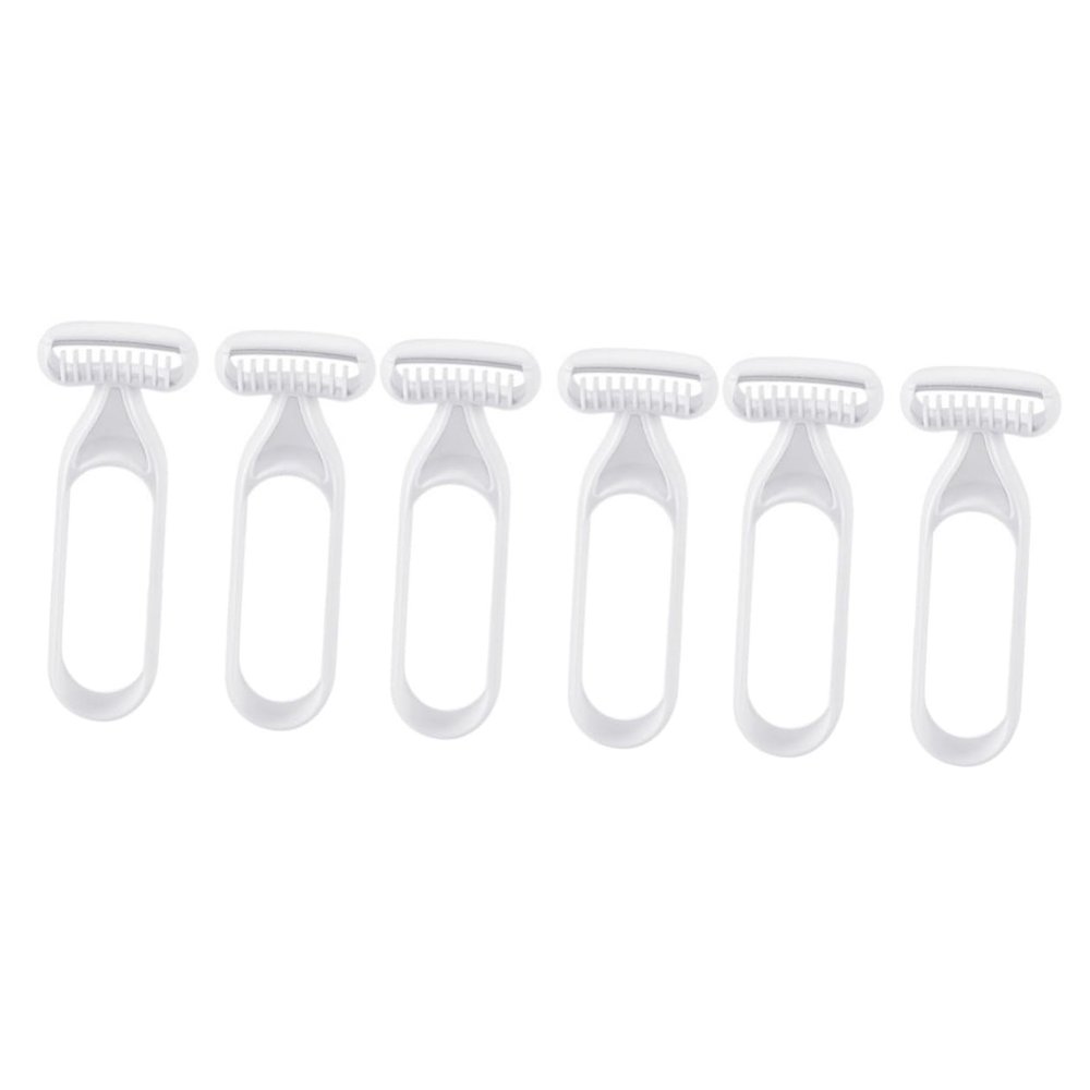 FRCOLOR 6pcs Hair Tools Women Body Shaver Manual Body Hair Trimmer for Armpit Legs