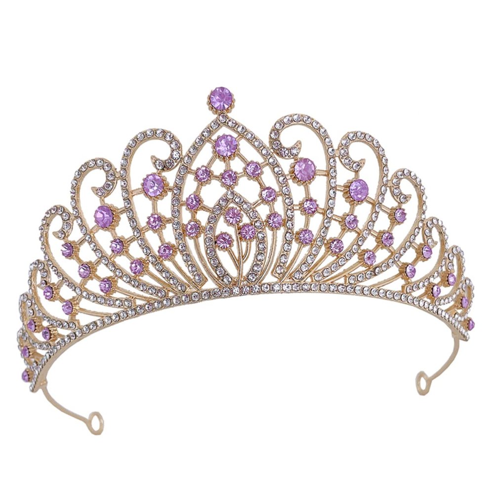 Abaodam Bridal Rhinestone Hair Accessory for Weddings and Parties Elegant Headdress for Women Stunning Birthday and Bachelorette Celebrations for Special Occasions