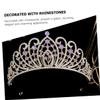 Abaodam Bridal Rhinestone Hair Accessory for Weddings and Parties Elegant Headdress for Women Stunning Birthday and Bachelorette Celebrations for Special Occasions view 2