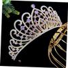 Abaodam Bridal Rhinestone Hair Accessory for Weddings and Parties Elegant Headdress for Women Stunning Birthday and Bachelorette Celebrations for Special Occasions view 3