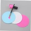 balacoo 15pcs Silicone Nail Art Mixing Palette Professional Gel Paint Tray for Blending and Mixing Includes Black Rose Red Purple for Nail Art and Cosmetic Use view 4